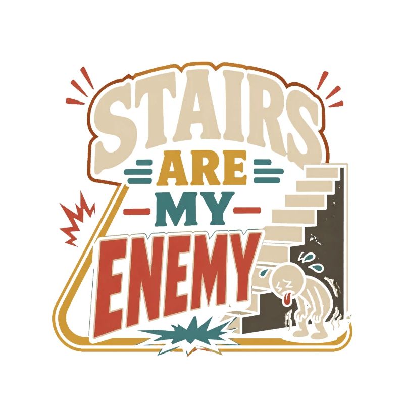 Asthma Asthmatic Stairs Are My Enemy