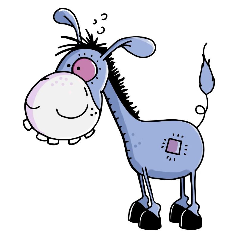 Esel - Langohresel - Eselchen