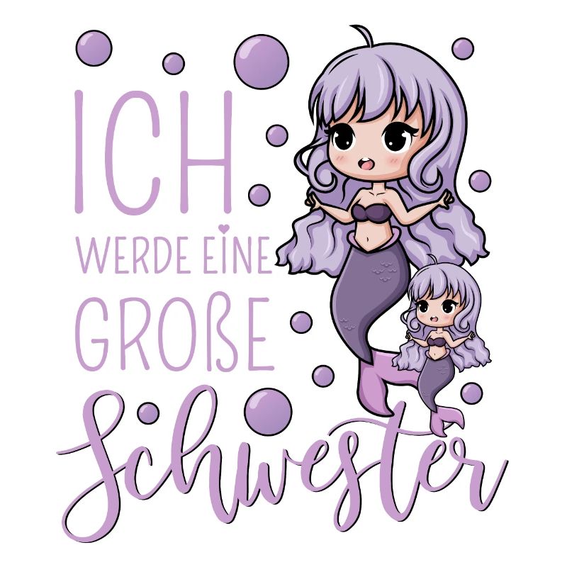 Ich werde eine große Schwester Meerjungfrau