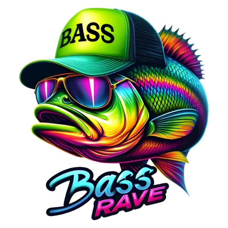 stribet bas rave