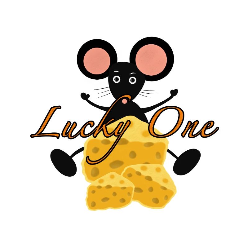 Whimsical Mouse with Cheesy Quirk
