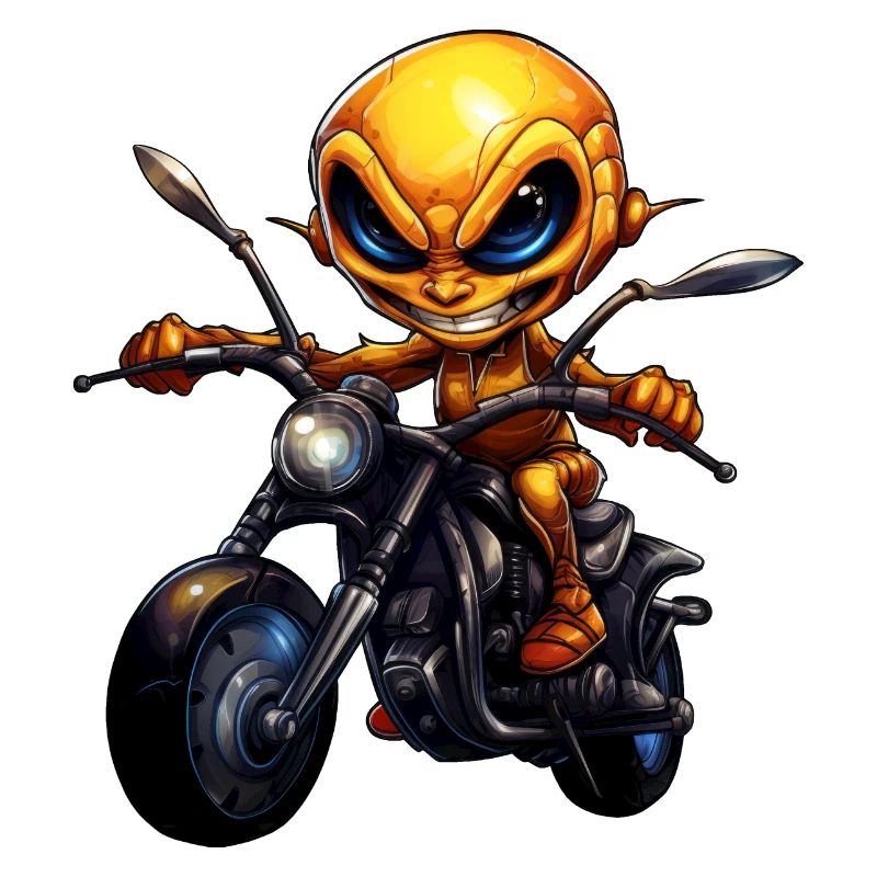 Ameisen Motorrad / Motorradfahrer Ameise