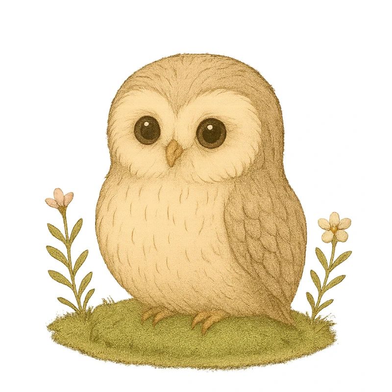 Nordischer Wald - Eule