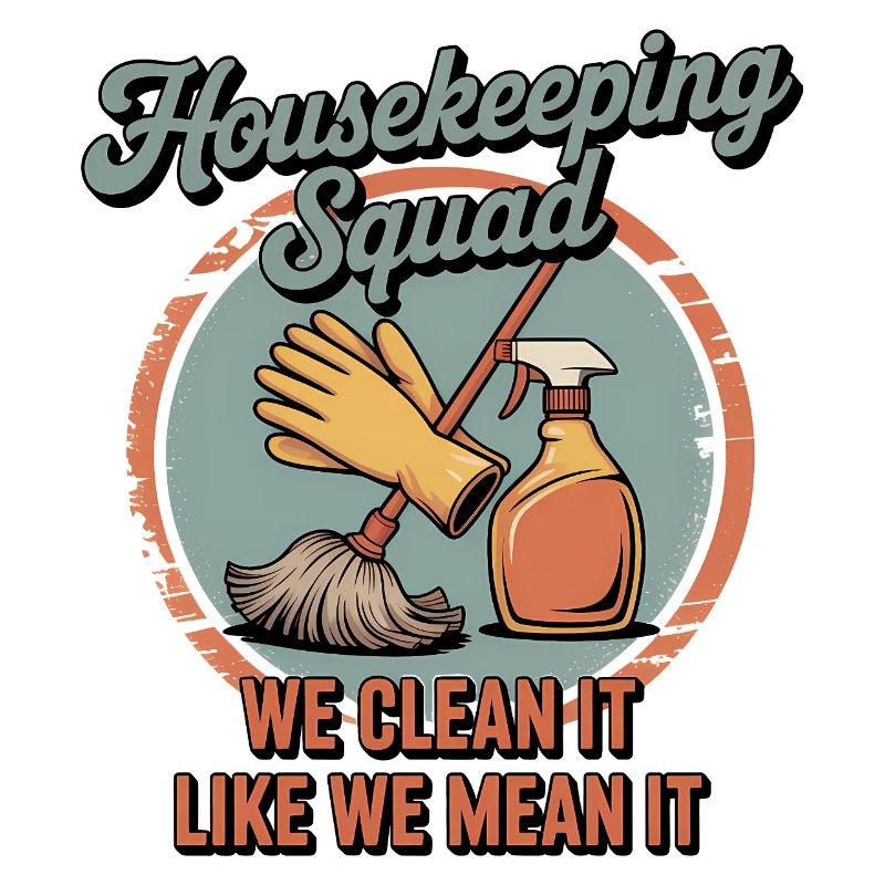 Funny Cleaning Design