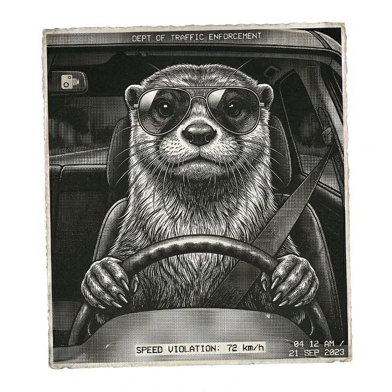 Otter Flashed