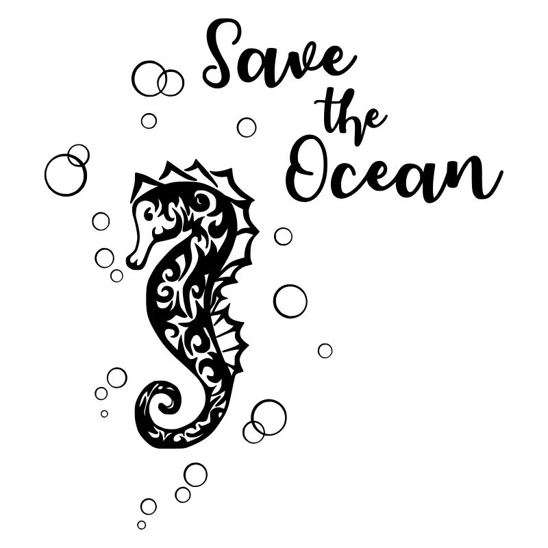 Save the Ocean - hippocampe