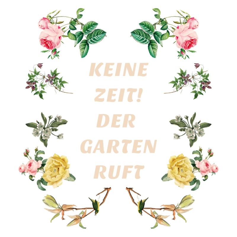Pas de temps que le jardin appelle