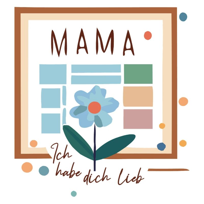 Salutation de la fleur de maman