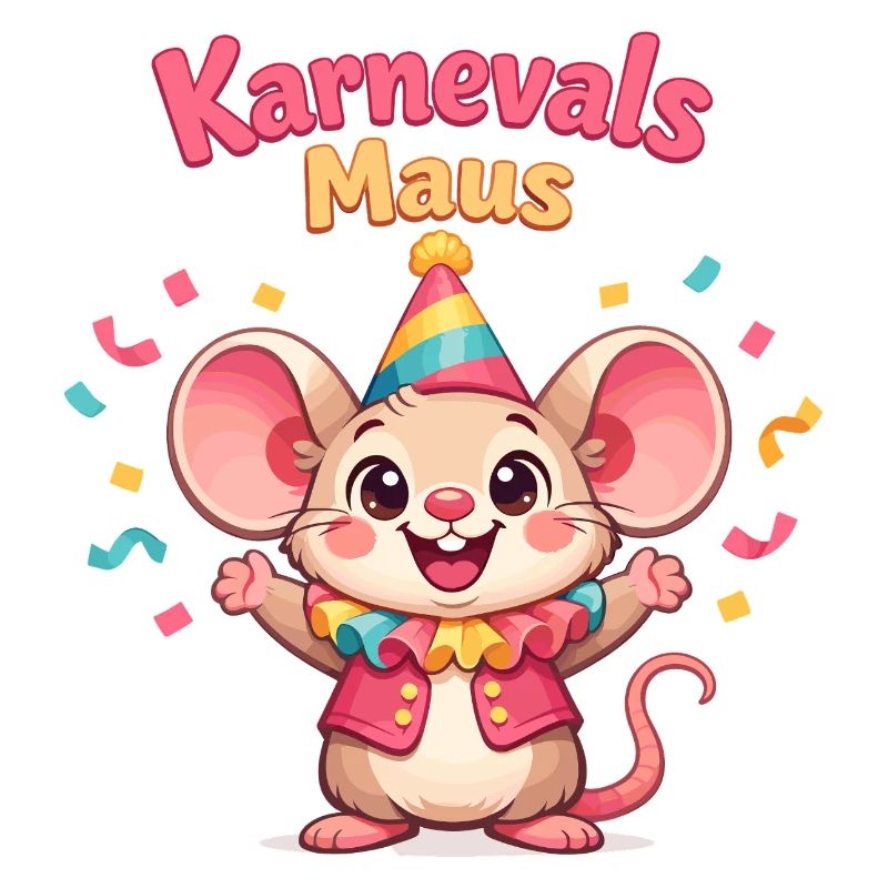 Karnevalsmaus Kölsche Mädsche – Kölle Alaaf