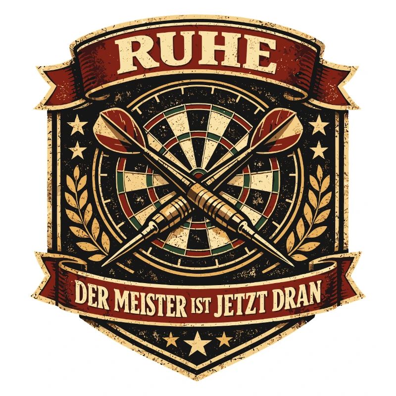 Rest Master Darts Player Gift Funny