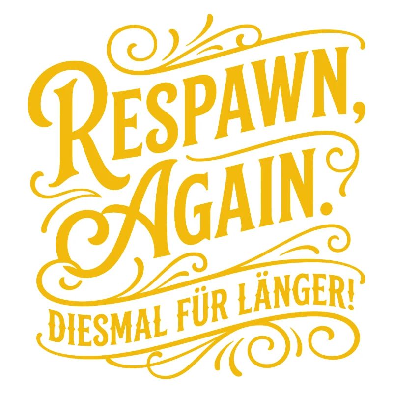 Respawn Again Gaming Diction Design