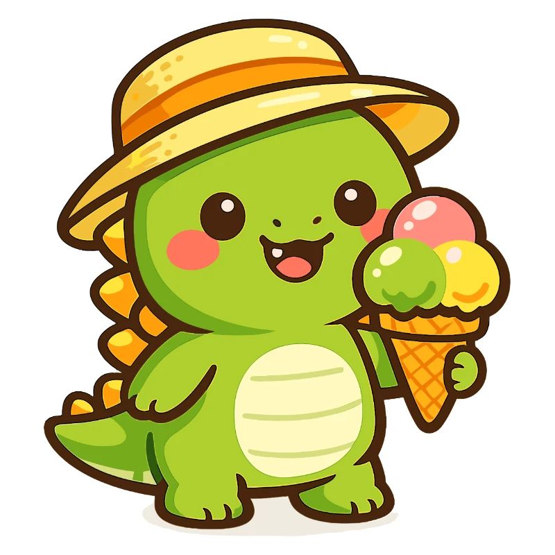 Kleiner Dino Eiscreme Abenteuer