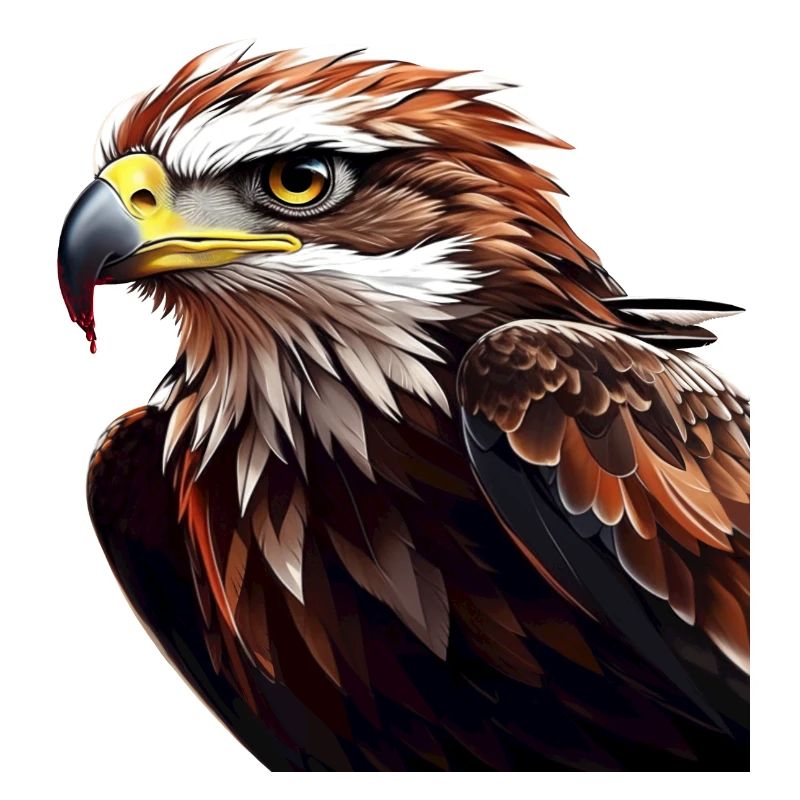 Powerful Eagle Head