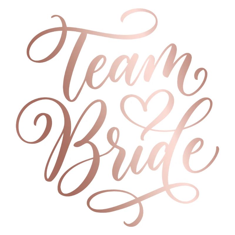 Team Bride Handlettering JGA