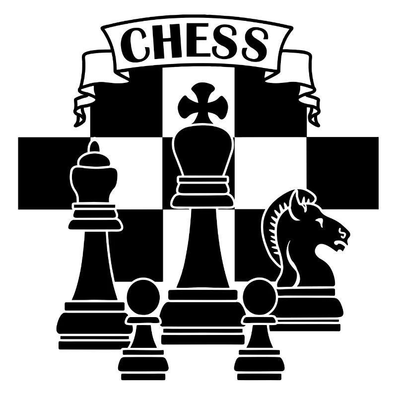 Chess chess pieces black