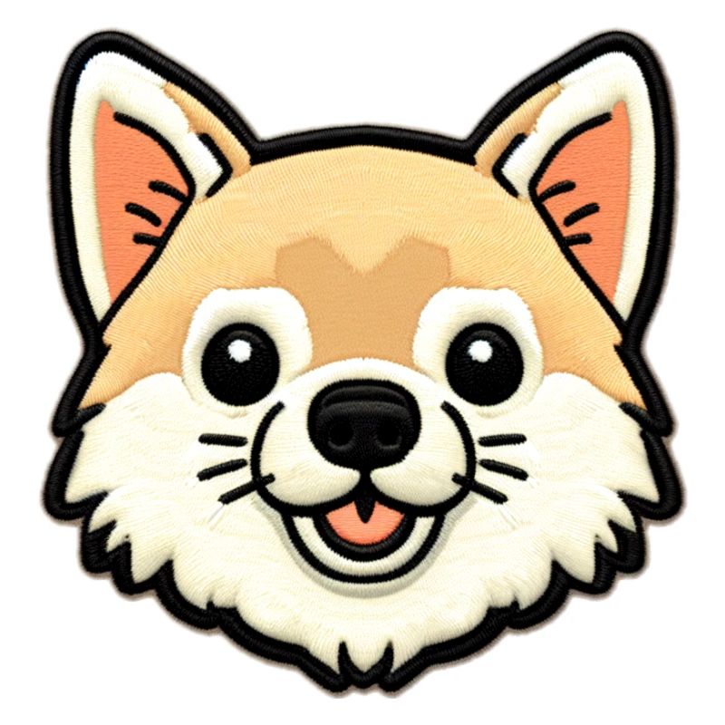 Kuscheliger Corgi Patch