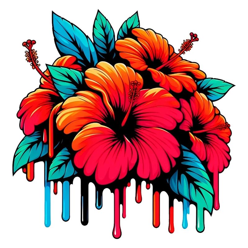 Fleurs d’hibiscus