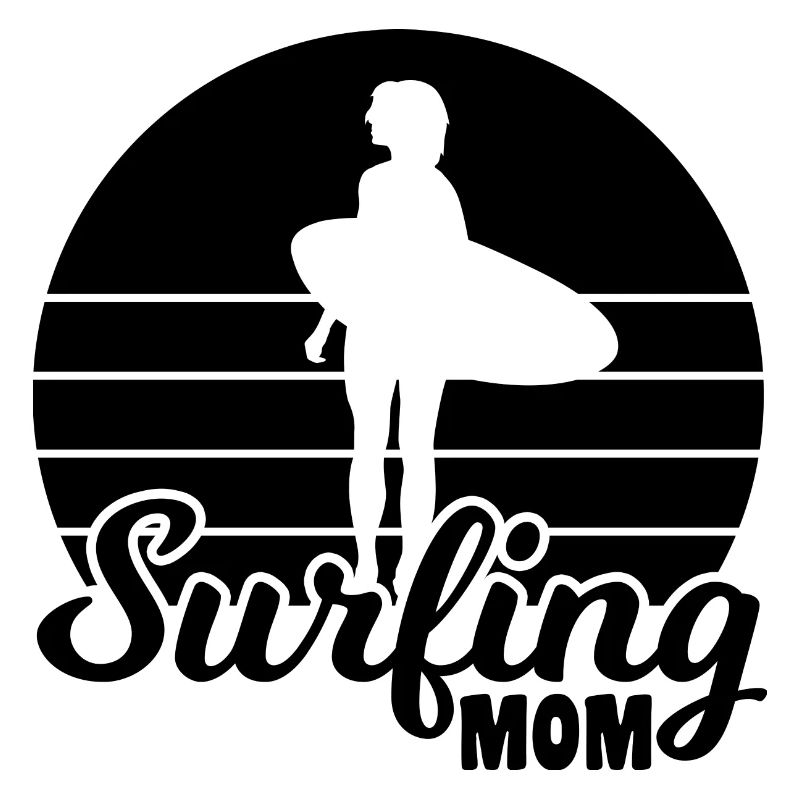 Maman surfeuse