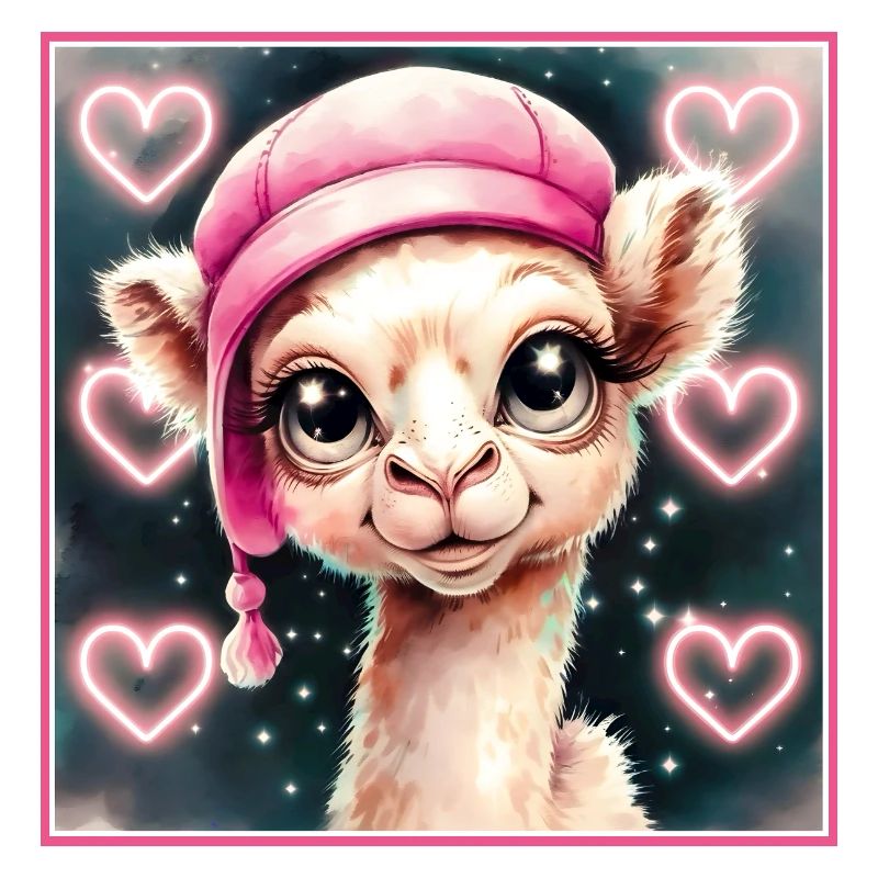 Kamel mit schlafmütze