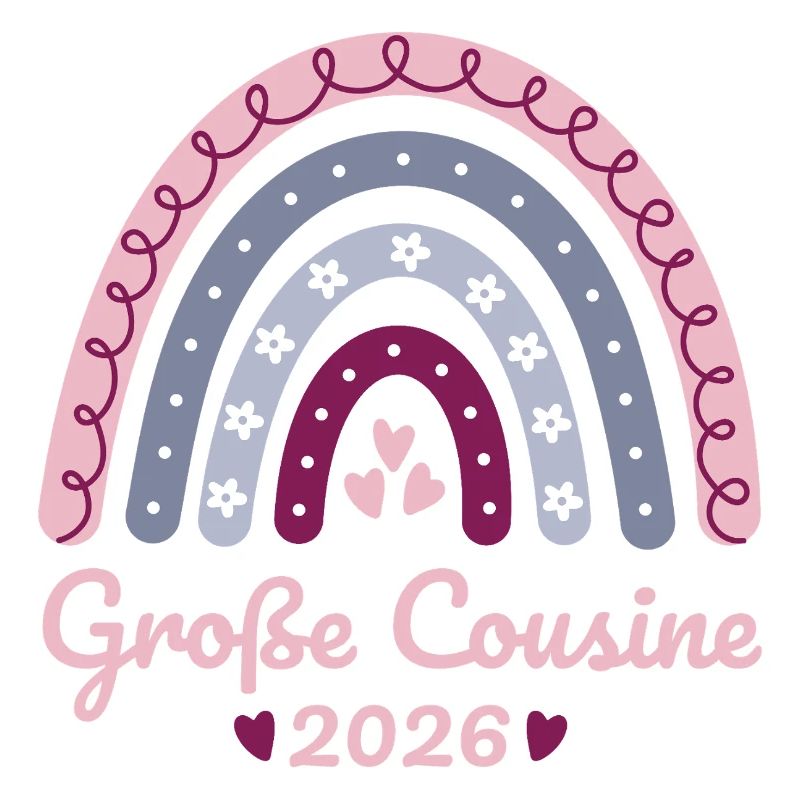 Große Cousine 2026 Regenbogen