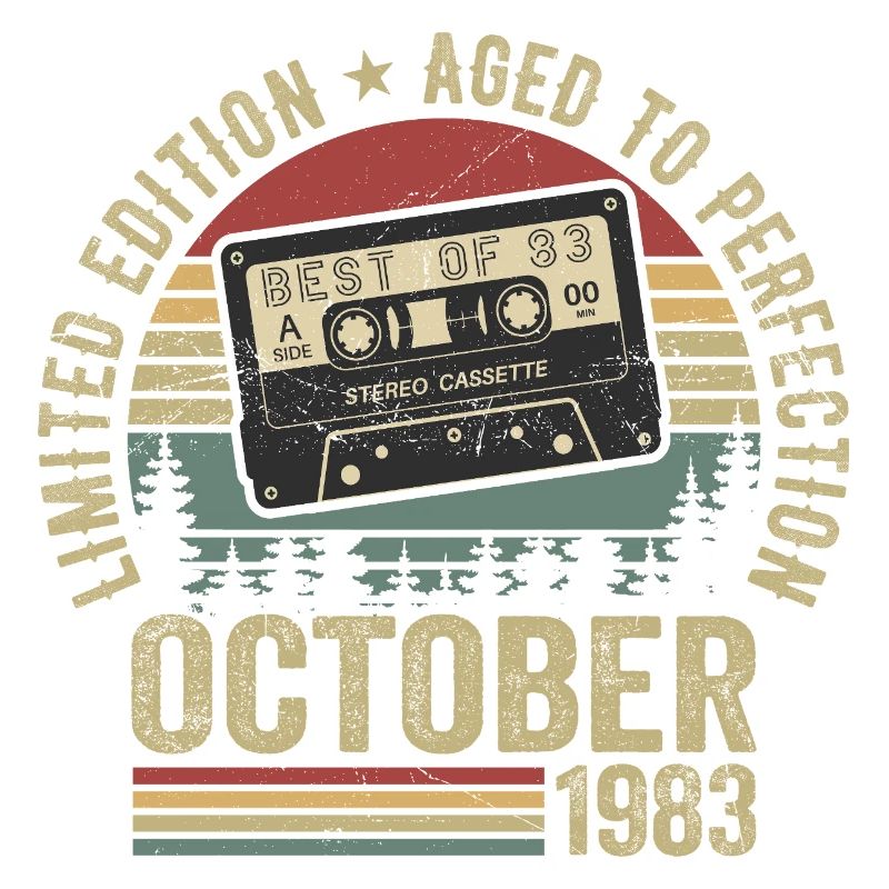 Oldtimer Oktober 1983 Geburtstag Geschenk Oktober