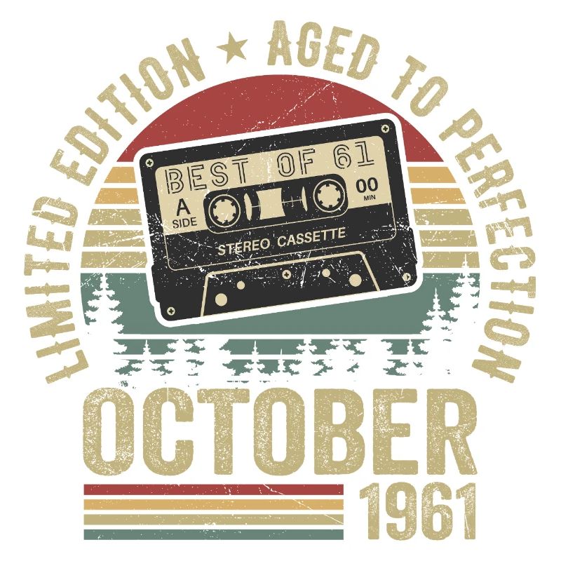 Oldtimer Oktober 1961 Geburtstag Geschenk Oktober