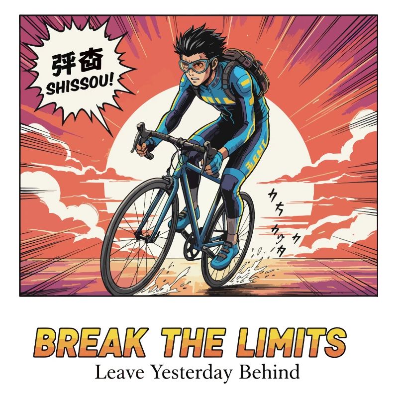 Héros du cyclisme Break The Limits