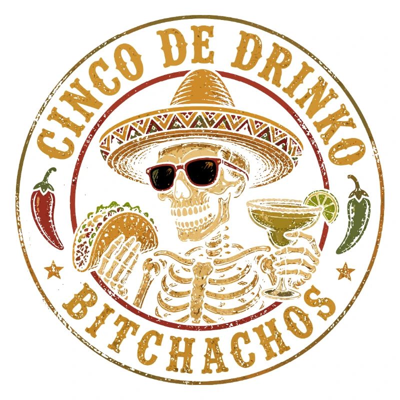 Cinco de Drinko: Hippie Skeleton and Taco