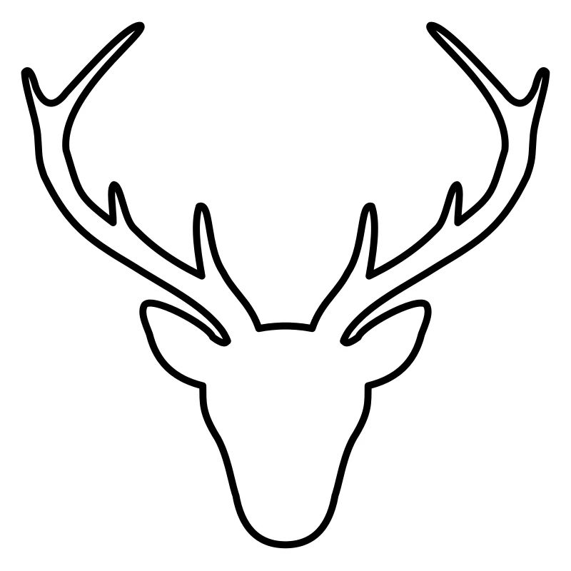 Hirsch Geweih Jäger Jagd Wild Geschenk