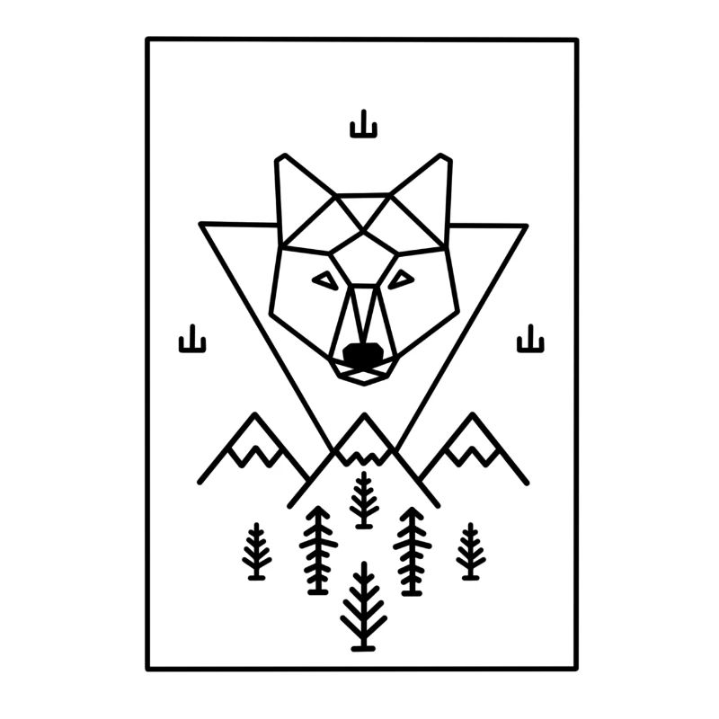 Fox mountains nature forest