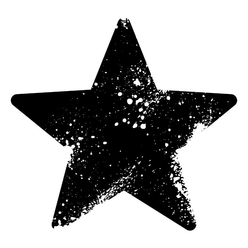 éclaboussure étoiles rock star