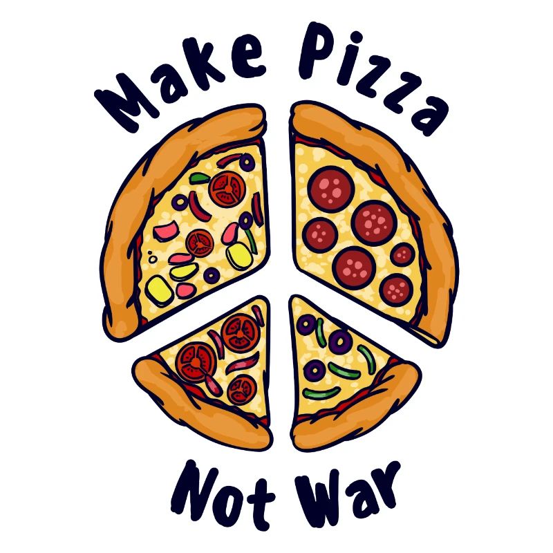 Pizza Frieden Pizzastück Essen Lecker Pizzateig
