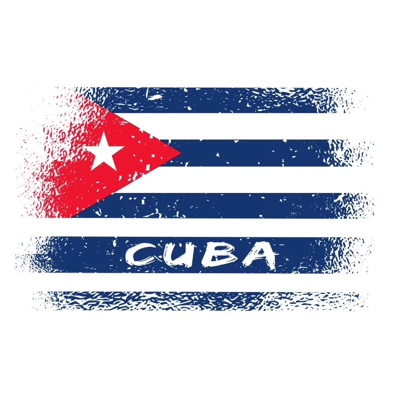 Cuba design vintage / drapeau