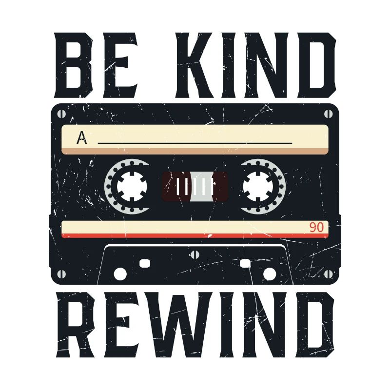 Be Kind Rewind Vhs 80S 90S Nostalgie