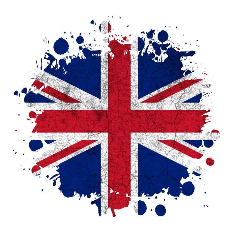 Great Britain Vintage Splash Design