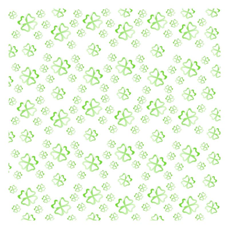 St Patrick´s Day, Kleeblätter Muster