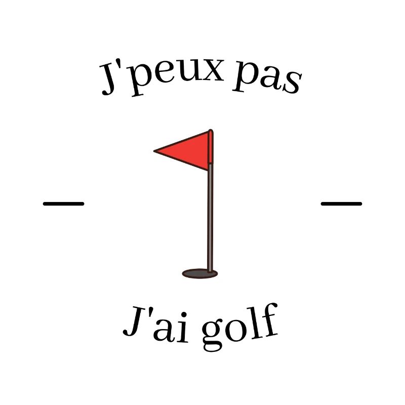 I can not I have golf