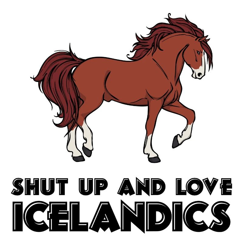 Cool Islandpferde Statement Pferdeliebe Isländer