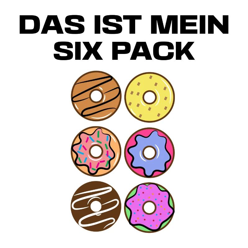 Lustig Donut Statement Nachspeise Süßigkeiten