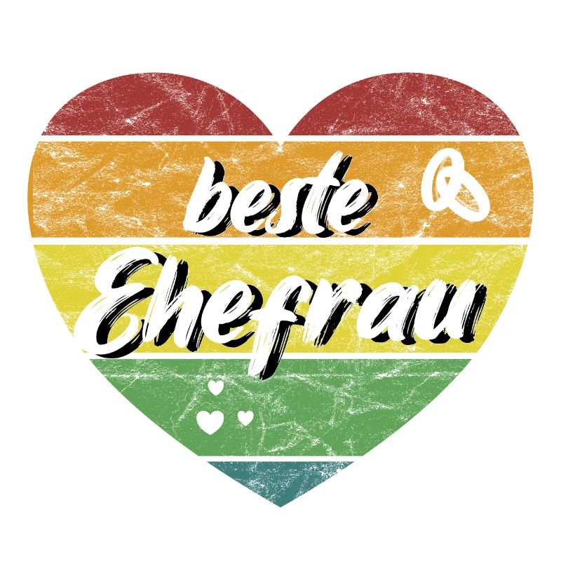 beste Ehefrau Geschenk retro vintage
