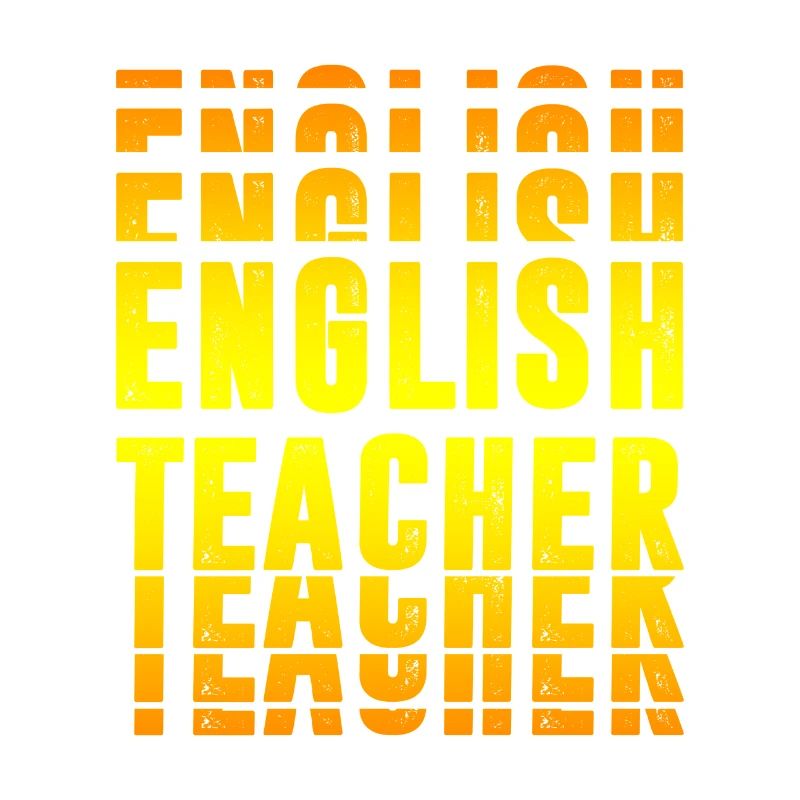 Englisch Lehrer Design