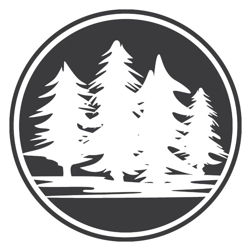 Fir Tree Forest Logo icon Graphic Symbol Nature