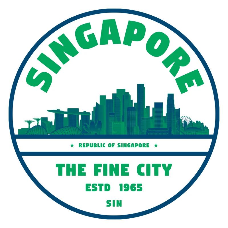 Emblème de la Skyline de Singapour