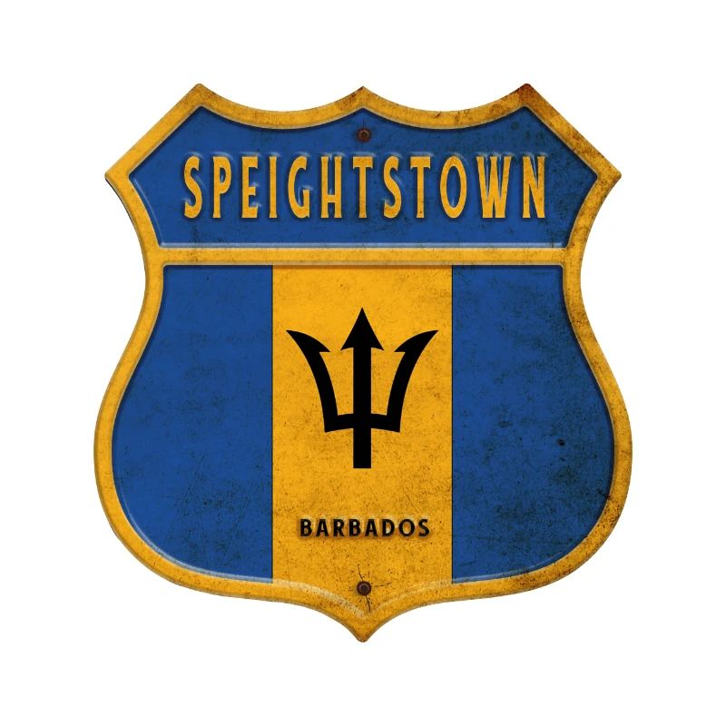Drapeaux de Speightstown Barbade