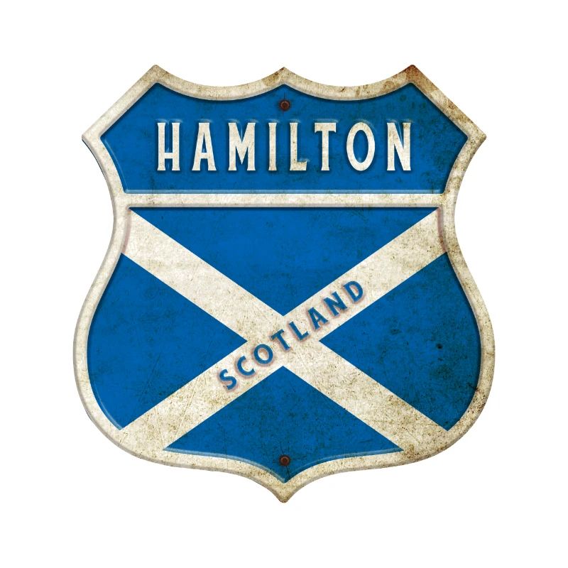 Drapeaux de l'Écosse Hamilton