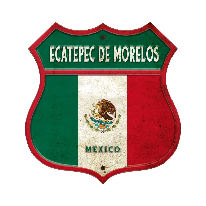 Ecatepec de Morelos Mexiko Wappen Design