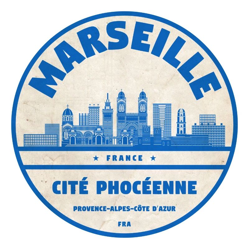 Marseille Cité Phocéenne Emblem