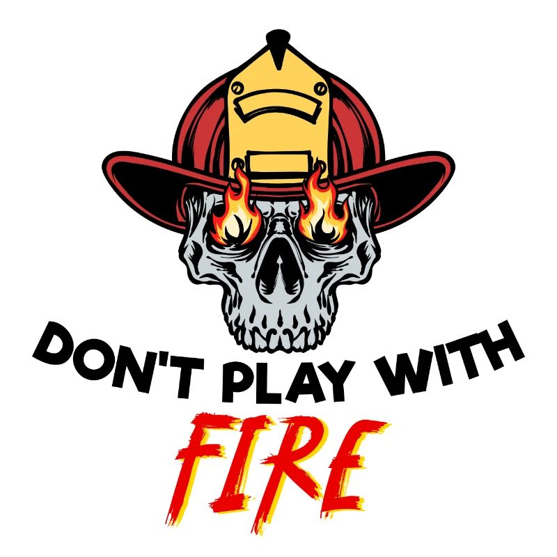 Firefighter Helmet Firefighter Fire Rescuer Statement