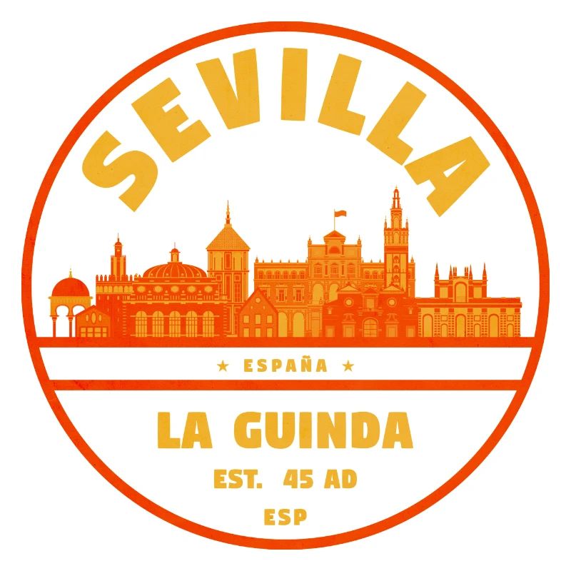 Sevilla Skyline Emblem