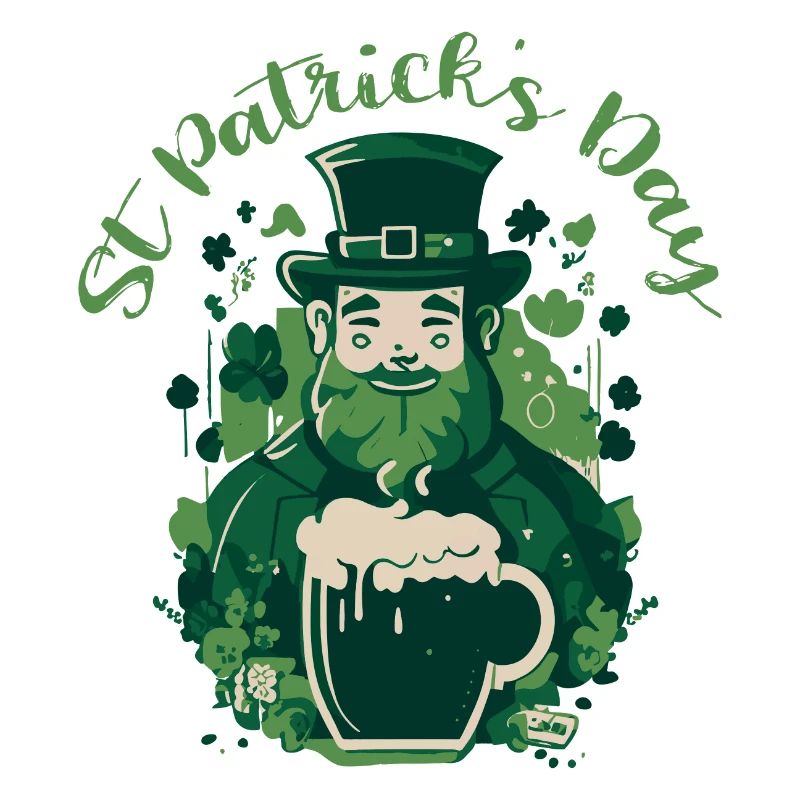 Tee de la Saint-Patrick: Leprechaun & Beer Fun!